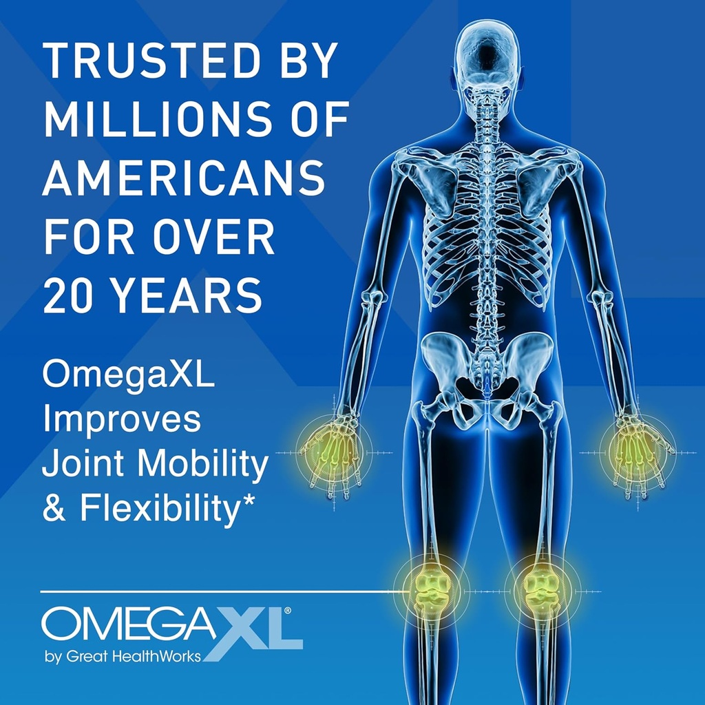 OmegaXL Powerful Joint and Muscle Support Supplement (60 Count) & Probiotic XL - PreforPro, DE111, Shelf Stable - Promote Healthy Gut Flora Growth (30 Veggie caps) 6