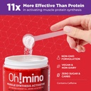 Oh!mino Essential Amino Acids Supplement. Berry Blast, Caffeinated Powder. All 9 EAAs, BCAAs and The Perfect Amino for Workouts, Amino Energy, and to Build Muscle, and Recover Faster. 4