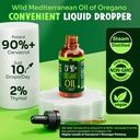 Maju Superfoods Oregano Oil Drops, Potent 90%+ Carvacrol (1 fl Oz) Wild Mediterranean Essential Oil of Oregano Liquid, Aceite de Oregano, Immune and Seasonal Support 3
