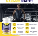 Organic Quality Cistanche Tubulosa |1000mg 60 Capsules |50% Echinacoside, Acteoside, Tubuloside B from Total Phenylethanoid Glycosides. A Natural Energy Supplement for Strength, Performance, Vitality 3