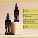 Naturealm Chaga Mushroom Liquid Tincture Supplement – Immune Support, Antioxidant Boost & Hair, Skin, Nail Health, Vegan, Non-GMO – Wild-Harvested Fruiting Bodies, 2 Month Supply 4