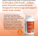 NatureCity True-B Plant-Based Super B Vitamin Complex Supplement |Made from Certified Oraganic Whole Food Plant Sources with Active Folate and Vitamin B12 - (30 Veggie Capsules) 3
