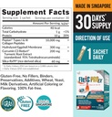 LABO Nutrition FlexC PRO EX, Full Spectrum Collagen, Type I, III, V & X, Peptan Collagen, Eggshell Membrane, Water Soluble Silica & Curcumin C3 Reduct, for Hair, Skin, Nails, Joint, Bones, Muscles 3