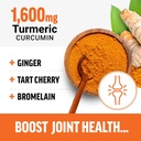 FORCE FACTOR Better Turmeric 2-Pack Joint Support Supplement Featuring HydroCurc Turmeric Curcumin with Black Pepper, Clinical Strength Joint Support, 240 Tablets, White Packaging 3