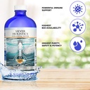 Colloidal Silver Liquid | 8 oz Glass Bottle by Silver Holistics 3