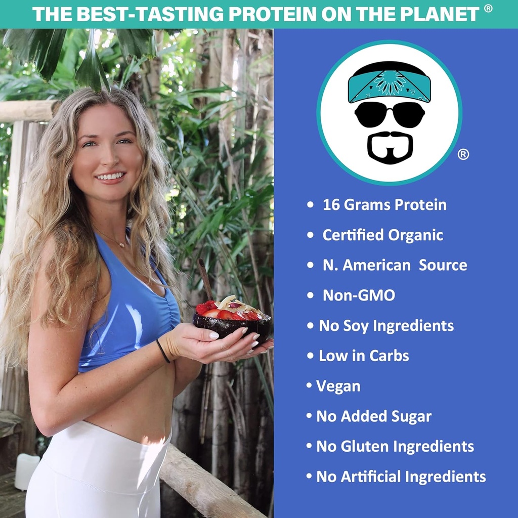 JAYROBB Organic Vegan Vanilla Pea Protein 6