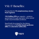 VSL #3® Probiotics for Digestive Health, IBS & UC Symptoms - 112.5B CFUs, High-Potency, Multi-Strain, Live, Refrigerated Probiotic, Medical Food for Gut Health Support in Men & Women, 240 Capsules 5