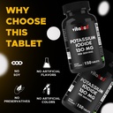 Potassium Iodide Dietary Supplement 130 mg per Serving - 150 Tablets (3 Bottles) 5