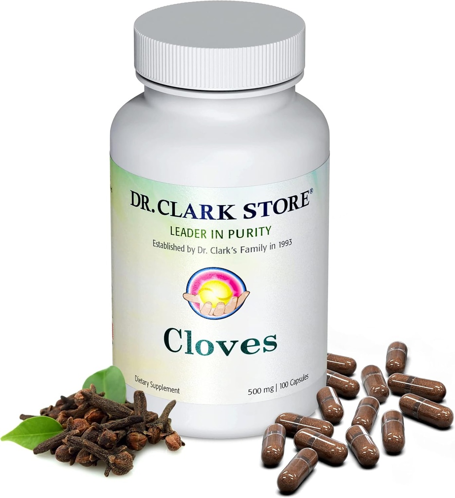 Dr. Clark Clove, Wormwood & Freeze-Dried Green Black Walnut Hull (3 Items) 3