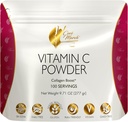 Cocó March N.M.D 1000 mg Vitamin C Powder- for Collagen Production & Immune Support, Zinc, Bromelain, Quercetin, L-Lysine - Free from: Gluten Dairy, Soy, GMOs, Vegan and Keto Friendly 10 Oz 2