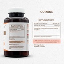 Secrets of the Tribe Quinine Capsules 1000 mg Wildcrafted Quinine (Cinchona officinalis) Dried Bark, Leg Cramp Support Supplement (120 Capsules) 4