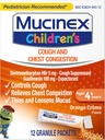 Mucinex Children's Chest Congestion Expectorant and Cough Suppressant Mini-Melts, Orange Cream, 12 Count (Packaging May Vary) 2