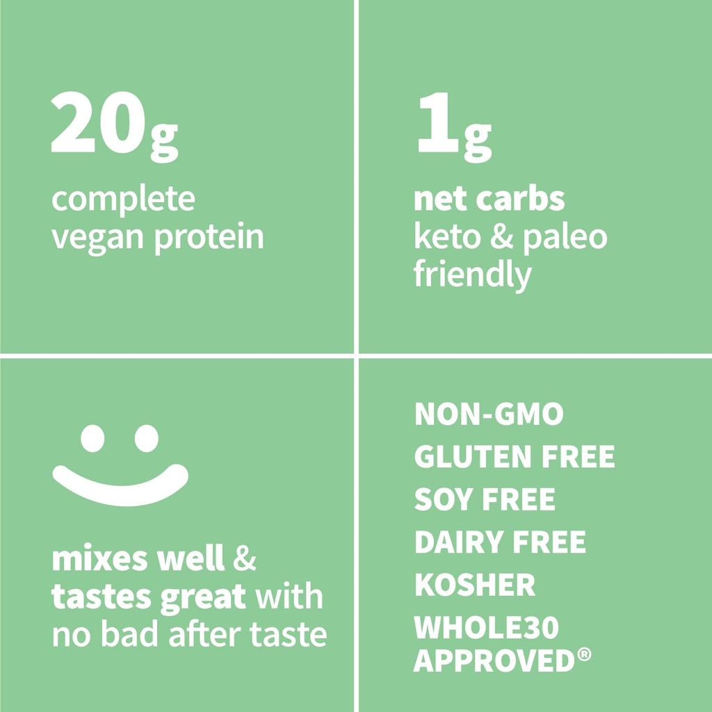 Sprout Living Organic Pumpkin Seed Protein Powder, Unflavored, 20 Grams of Plant Based Protein Powder Without Artificial Sweeteners, Non Dairy, Non-GMO, Vegan, Gluten Free (1 Pound, 30 Servings) 4