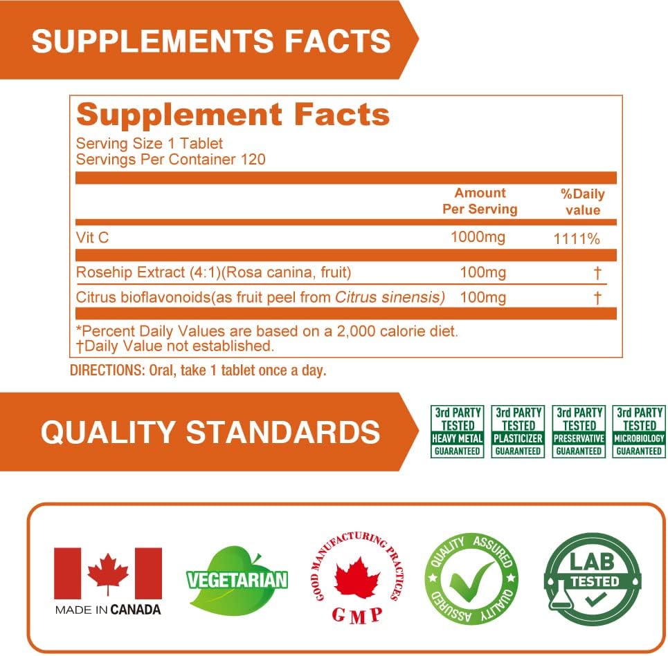 Lovita Flaxseed Oil & Vitamin C Nutrients Bundle. Dietary Supplement Supports Better Nutrition & Overall Well-Being 6