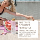 Cure Hydration | Plant-Based Electrolyte Drink Mix | No Added Sugar | FSA-HSA | Dehydration Relief Powder Made with Coconut Water | Non-GMO | Vegan | 28 Servings Jar - Watermelon 6