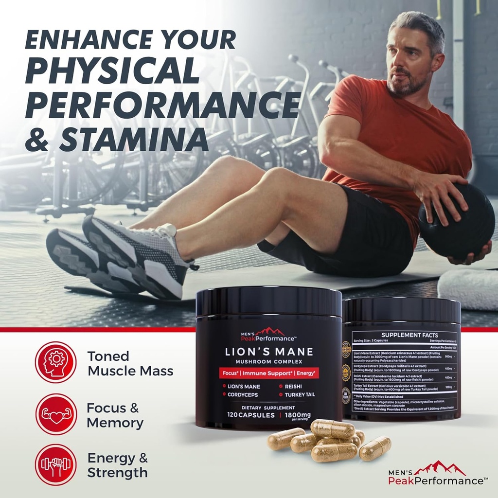 Peak Vitality Performance Bundle - Energy, Stamina, Endurance, Focus and Congnitive Support 5