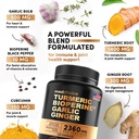 MEDCHOICE Turmeric & Ginger (120ct) and Sleep Melatonin (180ct) Supplement Bundle - Wellness Duo for Joint, Digestion, Sleep, & Immune Support - Vegan, Non-GMO, Gluten-Free 3
