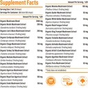 1500 MG Liposomal Active Hexose Correlated Supplement 120 SoftGels Bundle with 2000 MG Liposomal Mushroom Complex Drops 30 Servings 4