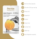Ultimate Probiotic for Adults | 50 Billion CFU | Supports Digestion, Immunity & Healthy Weight | 30 Multi-Strain Probiotics Capsules | Vegetarian, Gluten-Free, Lactose-Free 3