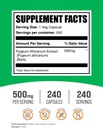 BulkSupplements.com Pygeum Africanum Extract Capsules - Herbal Supplement, from Pygeum Bark - Vegan & Gluten Free, 1 Capsule per Serving, 240 Veg Capsules (Pack of 1) 3