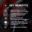 BARE PERFORMANCE NUTRITION BPN Creatine Monohydrate & Strong Greens Bundle 5