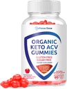 Organic Keto ACV Gummies - Gluten & Sugar Free Pro Active Apple Cider Vinegar Supplement for Women Men (1200MG) 2