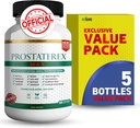 ProstateRex Max Extra Strength Prostate Health Support Supplement, Saw Palmetto, Vegan, Non-GMO, Gluten-Free – 300 Capsules (5) 2