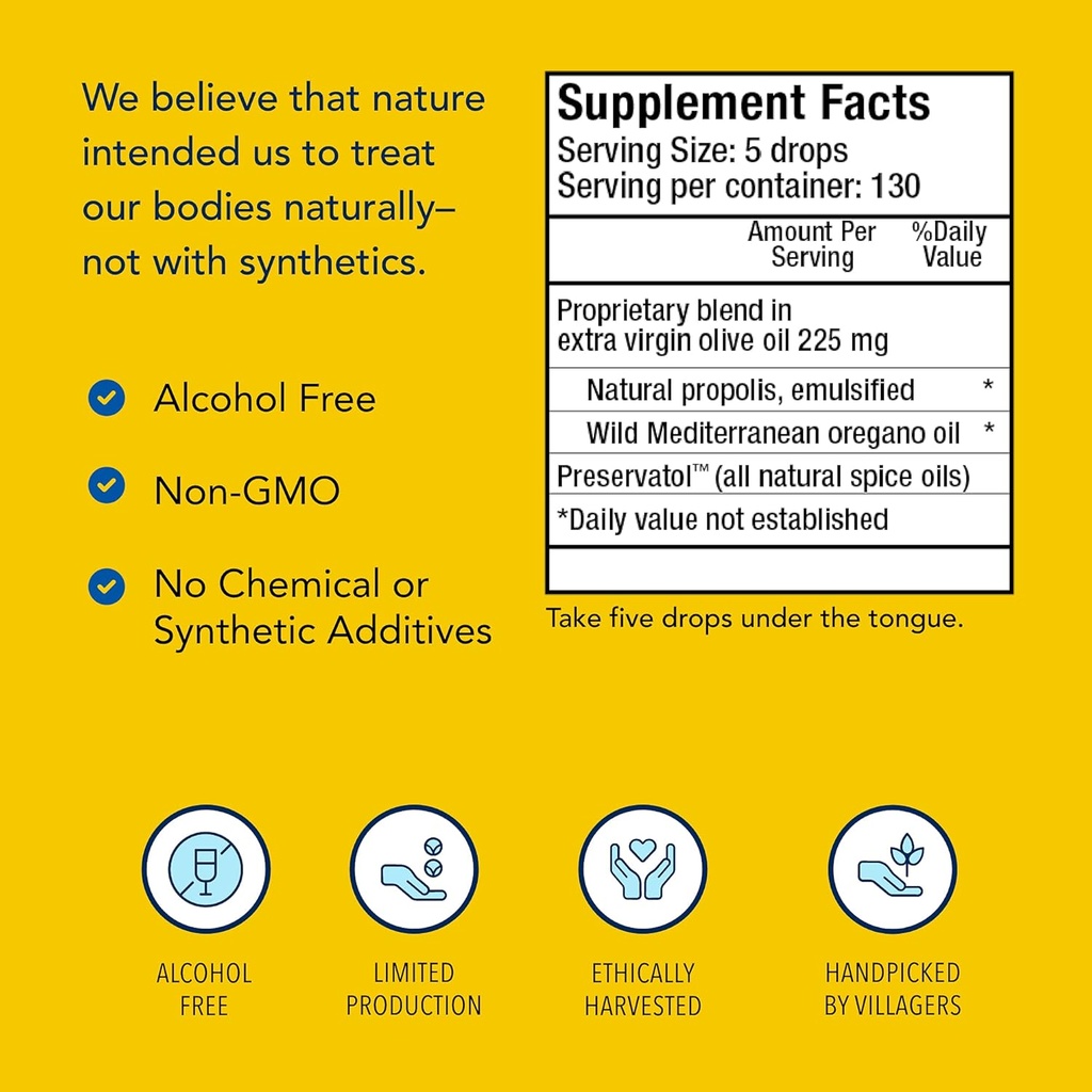 NORTH AMERICAN HERB & SPICE PropaHeal - 1 fl. oz. - Wild, Emulsified Propolis Extract - Immune Support - Non-GMO - 130 Servings 5