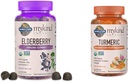 Garden of Life Organics Elderberry Gummies for Adults & Kids - Immune Support Supplement with Organic Fruit & Organics Turmeric Inflammatory Response Gummy - 120 Real Fruit Gummies for Kids & Adults 2