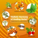 Gastroherb 9 Herb Extract - Airborne Immune Support Supplement - St Johns Wort Licorice Root Thyme Oil Immunity Supplement - Digestive Enzymes Immune System Booster - 90 Softgels 6