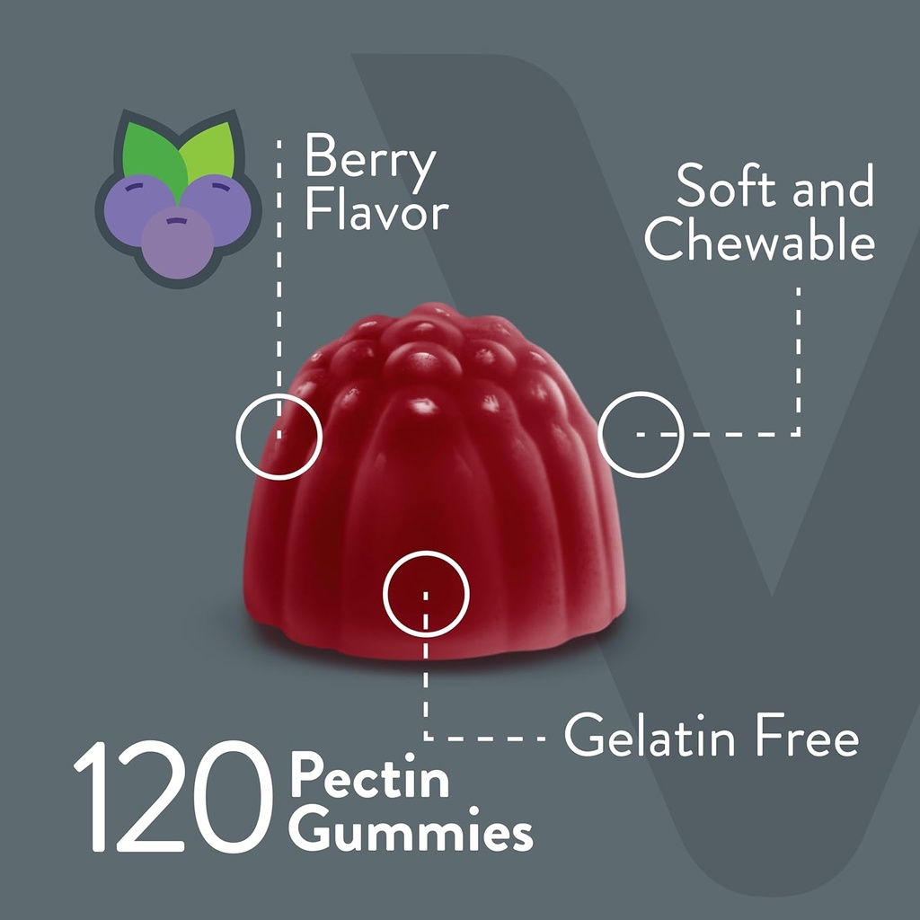 Viteey Vitamin B6 Gummies - Energy, Nerve & Mood Support - B6 Vitamins 100mg - Vegan, Gluten Free, GMO Free - 120 Count 4