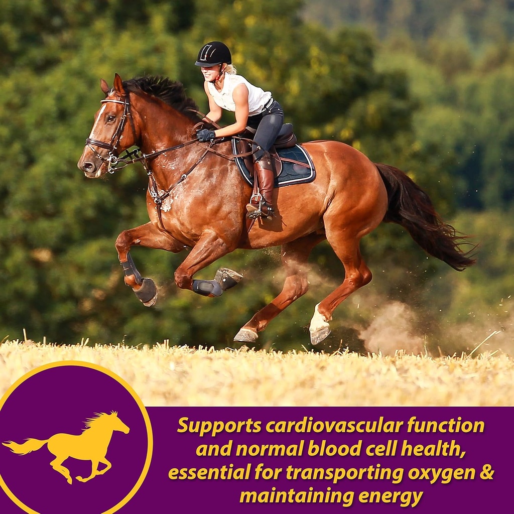 Farnam Horse Health Red Cell Pellets, Vitamin-Iron-Mineral Supplement for Horses, Helps Fill Important Nutritional Gaps in Horse's Diet, 4 lbs., 64-Day Supply 3