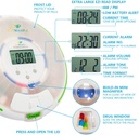 EziMedPil Automatic Pill Dispenser with Alarm, Sound & Light, up to 6 Alarms/Day, 6 Dosage Templates, Easy-Read Display, Frosted Lid & Locked 28-Day Medication Dispenser for Protecting Pills Privacy 5