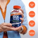 Focus Factor Nootropic Gummies - Memory Supplement for Brain, Phosphatidylserine, Bacopa, Huperzine A - 60 Count (3 Pack) 6