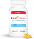 Brain Bean Ultra - Pure Berberine HCL Supplement 500mg for Brain Health - Non-GMO, Gluten-Free 120 Vegan Capsules of Berberine Supplement (Made in USA) 2