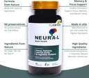 Neural-L Natural Brain Support Supplement 60 Caps - Mental Support – Memory Booster - Concentration - Natural Formula - Ashwagandha - L-Tyrosine - L-Theanine 6