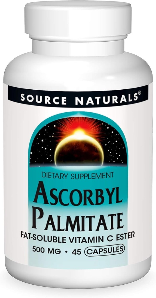 Source Naturals Ascorbyl Palmitate 500mg, 90 Capsules 2