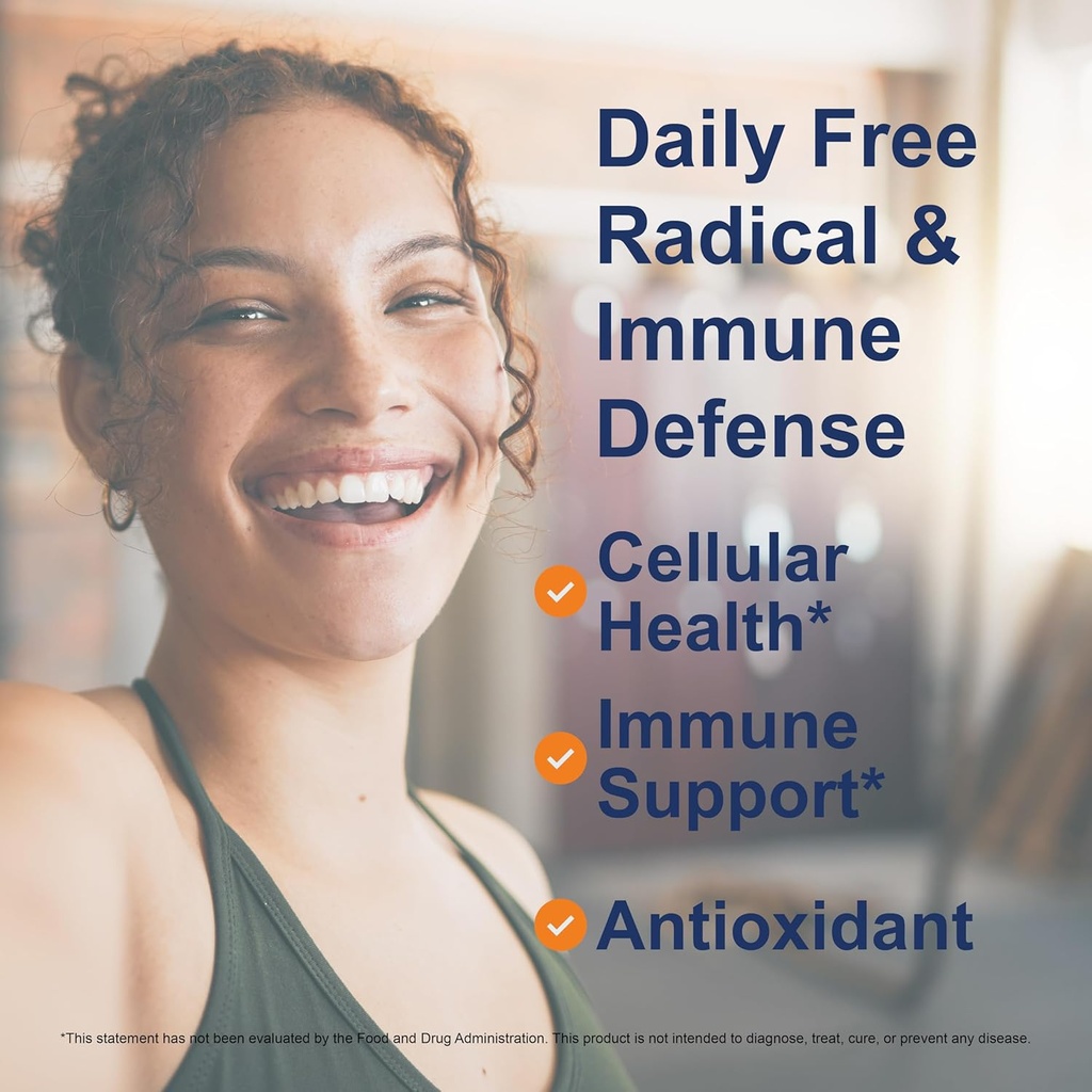 Carlson - ACES + Zn, Vitamins A, C, E + Selenium & Zinc, Multivitamin with Zinc, Cellular Health & Immune Support, Selenium Multivitamin, Antioxidant, 360 Softgels 4