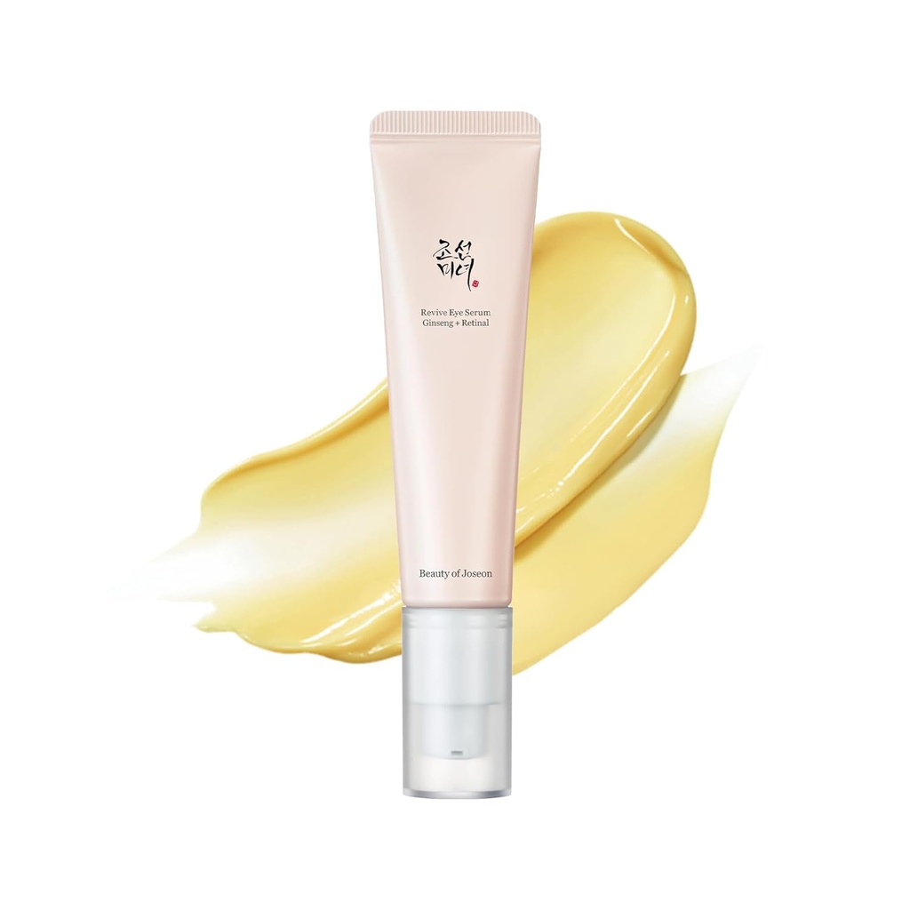 Beauty of Joseon Revive Eye Serum with Retinal Niacinamide Correction for Puffy Eye Bags Fine Lines Dark Circles Wrinkles, Korean Skin Care 30ml, 1 fl.oz 2