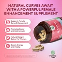 Natures Craft G Curve Horny Goat Weed for Women - Invigorating Feminine Blend with Maca Root Female and Tribulus Terrestris Enhanced Energy Mood Performance 4