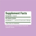Del-Immune V® Defense by Stellar Biotics, All-Natural Immune Support & Gut Health (+) Immediate Care, Metabiotic: NextGen Probiotic Therapy (120 Caps) 4