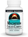 Source Naturals Magnesium Chelate Complex, Supports Nerve & Muscle Function*, 100 mg -100 Tablets 2