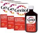 Geritol Liquid Vitamin and Iron Supplement, Energy Support, Contains High Potency B-Vitamins and Iron, Pleasant Tasting, Easy to Swallow, No Artificial Sweeteners, Non-GMO, 12 Oz, 3 Pack 2