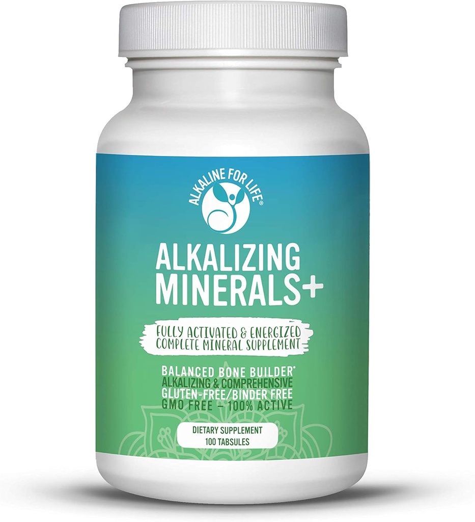 Alkalizing Minerals + 240 Count - Alkaline Trace Minerals Plus Calcium, Magnesium, Potassium Mineral Supplements Alkalizing Supplements and Multimineral with Daily Minerals for pH Balance 2