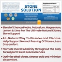 Stone Solution Capsules- Natural Dissolver, Kidney Stone Support & Kidney Cleanser, 60 Servings + Kidney Shield 120 Caps Kidney Supplement to Support Normal Kidney Function and Support Kidney Health 3