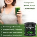 NutraChamps Greens Super Food Powder & Lion's Mane Powder 5