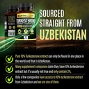 Earth Elixir Turkesterone 840 mg (90 Capsules) – Made in USA - 3rd Party Tested - 100% Pure Turkesterone Supplement for Men & Women - Ajuga Turkestanica Extract - Increase Natural Energy & Strength 4