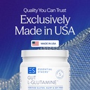 Essential Stacks Gut L-Glutamine Powder - Exclusively Made in USA - Pure L Glutamine Powder for Gut Health (100 Servings, Unflavored) 3