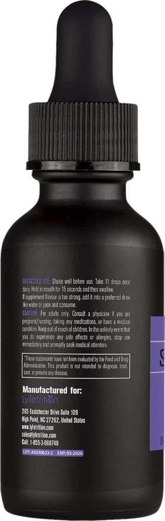 Lyfetrition Activated & Stabilized Sulforaphane 540mg,4 Oz Liquid,220 Servings,Made in USA,Quick Absorption,Quality Potent Ingredients,Third-Party Tested,Non-GMO,GMP Certified,Cruelty-Free Products 3
