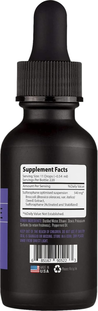 Lyfetrition Activated & Stabilized Sulforaphane 540mg,4 Oz Liquid,220 Servings,Made in USA,Quick Absorption,Quality Potent Ingredients,Third-Party Tested,Non-GMO,GMP Certified,Cruelty-Free Products 5